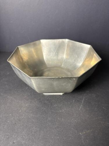 Gorham Pewter Octagonal Bowl PH6