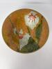 Art Nouveau-Style Decorative Brass Pedestal Bowl - 2