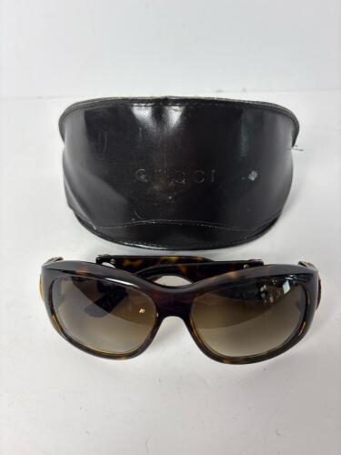 Gucci Tortoise Sunglasses with Case