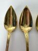 Gold-Tone Ornate Floral Spoons in Baroque-Style - 3
