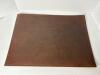 Brown Leather Desk Pad or Writing Mat