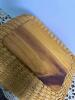 Handwoven Baskets with Wood Bases and Swing Handles - 4