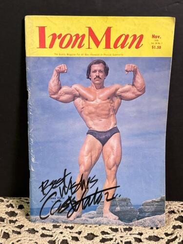 Iron Man Magazine November 1978 Autographed Casey Viator
