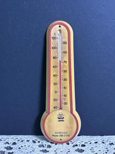 Vintage Mayflower Cooperative Bank Advertising Thermometer
