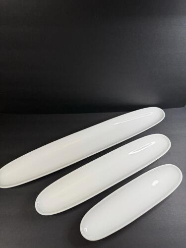 Porcelain White Oval Serving Olive Platters