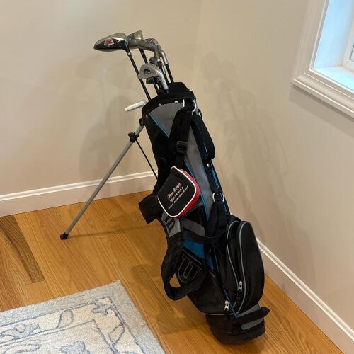Wilson Profile Junior Golf Club Set With Add-On Clubs