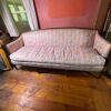 Hickory Chair Floral Upholstered Wood-Framed Sofa with Two Accent Pillows - 8