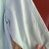 L.L.Bean Women's Petite Cotton Light Blue Jacket - Size Medium - 7
