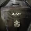 Alfani Petite Women's Black Leather Jacket - Size Medium - 3
