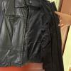Alfani Petite Women's Black Leather Jacket - Size Medium - 5