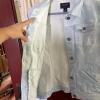 Chaps Denim Women's Jacket Light Wash - Size Medium - 6