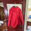 L.L.Bean Women's Red Hooded Fleece-Lined Jacket - Size Medium - 2