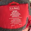 L.L.Bean Women's Red Hooded Fleece-Lined Jacket - Size Medium - 5