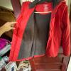 L.L.Bean Women's Red Hooded Fleece-Lined Jacket - Size Medium - 6
