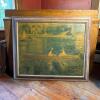34.75" x 29" Renoir 'The Skiff' Framed Canvas Reproduction