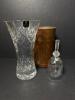 Edinburgh Crystal Vase and Robert Burns Bell
