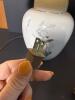 Porcelain Table Lamp with Hand-Painted Bird and Floral Motif - 5