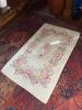Floral Needlepoint Rug in Aubusson Style