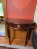 Bombay Company Mahogany-Finish Demilune Console Table - 2