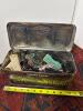 Assorted Plastic Hair Curlers and Pins in Chivas Regal Tin - 5