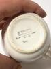 Sterling China Child's Sugar Bowl with Glass Creamer and Sugar - 4