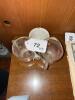 Sterling China Child's Sugar Bowl with Glass Creamer and Sugar - 5