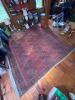 Large Handwoven Wool Rug in the Bokhara-Style