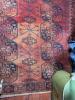 Large Handwoven Wool Rug in the Bokhara-Style - 8