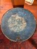 Antique Barrel-Form Bandbox in Painted Folk Art Style - 3