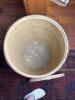 Antique Barrel-Form Bandbox in Painted Folk Art Style - 4