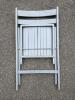 Gray Wooden Folding Chair in the Mid-Century Modern Style - 7