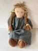 Handmade Rag Doll in Prairie-Style Dress