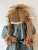 Handmade Rag Doll in Prairie-Style Dress - 3