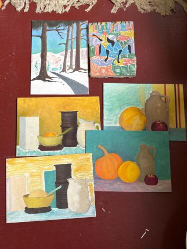 Canvas Still Life Paintings