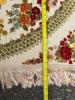 Floral Velvet Medallion Square Fringe Throw - 4