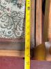 Wooden Spindle-Back Settee With Tapestry Cushions - 3