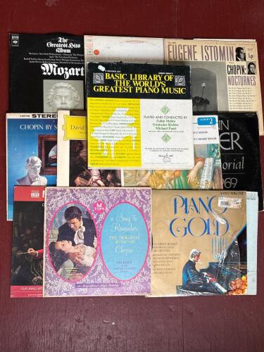 Classical and Orchestral Vinyl Records, Assorted Composers