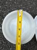 White Milk Glass Decorative Bowls - 5