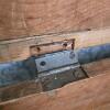 Wood Storage Chest with Hinged Lid and Metal Handles - 5