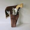 Mattel Fanner 50 Toy Cap Gun with Tooled Holster