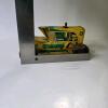 Marx Tin Wind-Up Tractor, Yellow and Green Litho - 2
