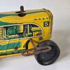 Marx Tin Wind-Up Tractor, Yellow and Green Litho - 3