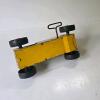 Marx Tin Wind-Up Tractor, Yellow and Green Litho - 4