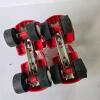 Gabriel Adjustable Children's Roller Skates Red Plastic Strap-On - 3