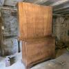 Temple-Stuart Early American Hutch China Cabinet in Pioneer Treasury Style - 2