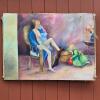 Figurative Oil Painting in an Impressionist-Style 38"x28"