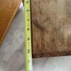 Rustic Wooden Side Table - 6
