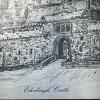 Framed Edinburgh Castle Steel Wall Plaque, 15"x10" - 3