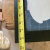 Framed Warren Kimble White Rabbits Wall Art, 22"x8" - 7