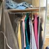 Women's Clothing Lot & Portable Wardrobe Closet